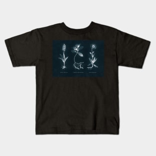 Cyanotype - Triptych 01 Kids T-Shirt